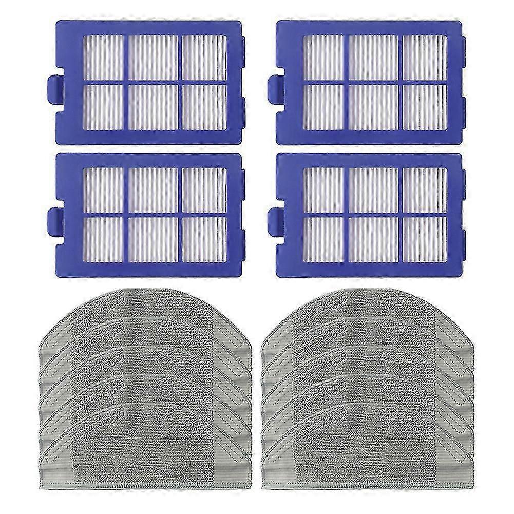 14pcs For Eufy Robovac X8 Hybrid Robot Vacuum Mop Cloths Hepa Filter