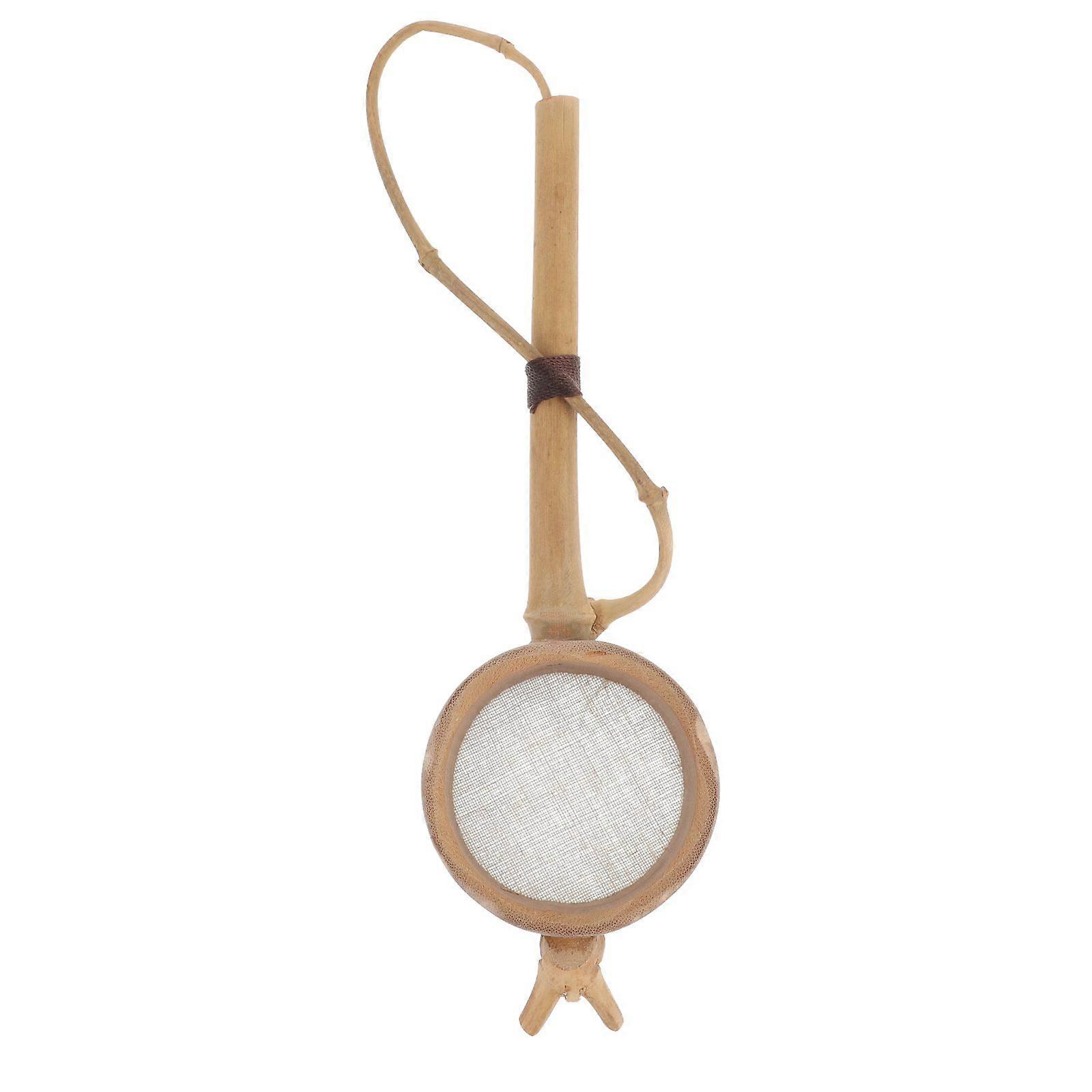 Tea Infuser Bamboo Colander Filter Chinese Tea Strainer Kung Fu Accessory