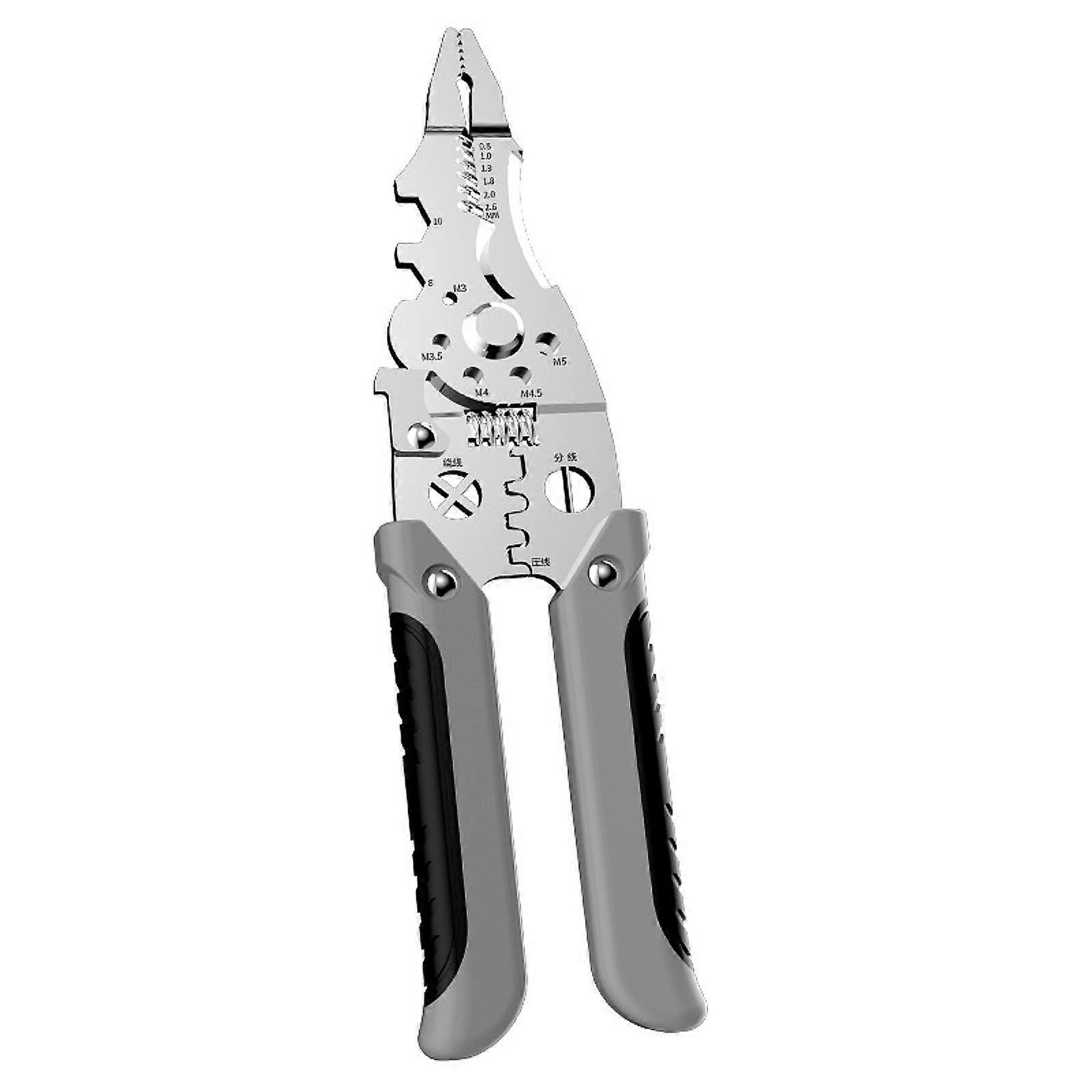 Wire Cutter Wire Splitting Cable Cutting 28 in 1 Wire Stripper Crimper Plier