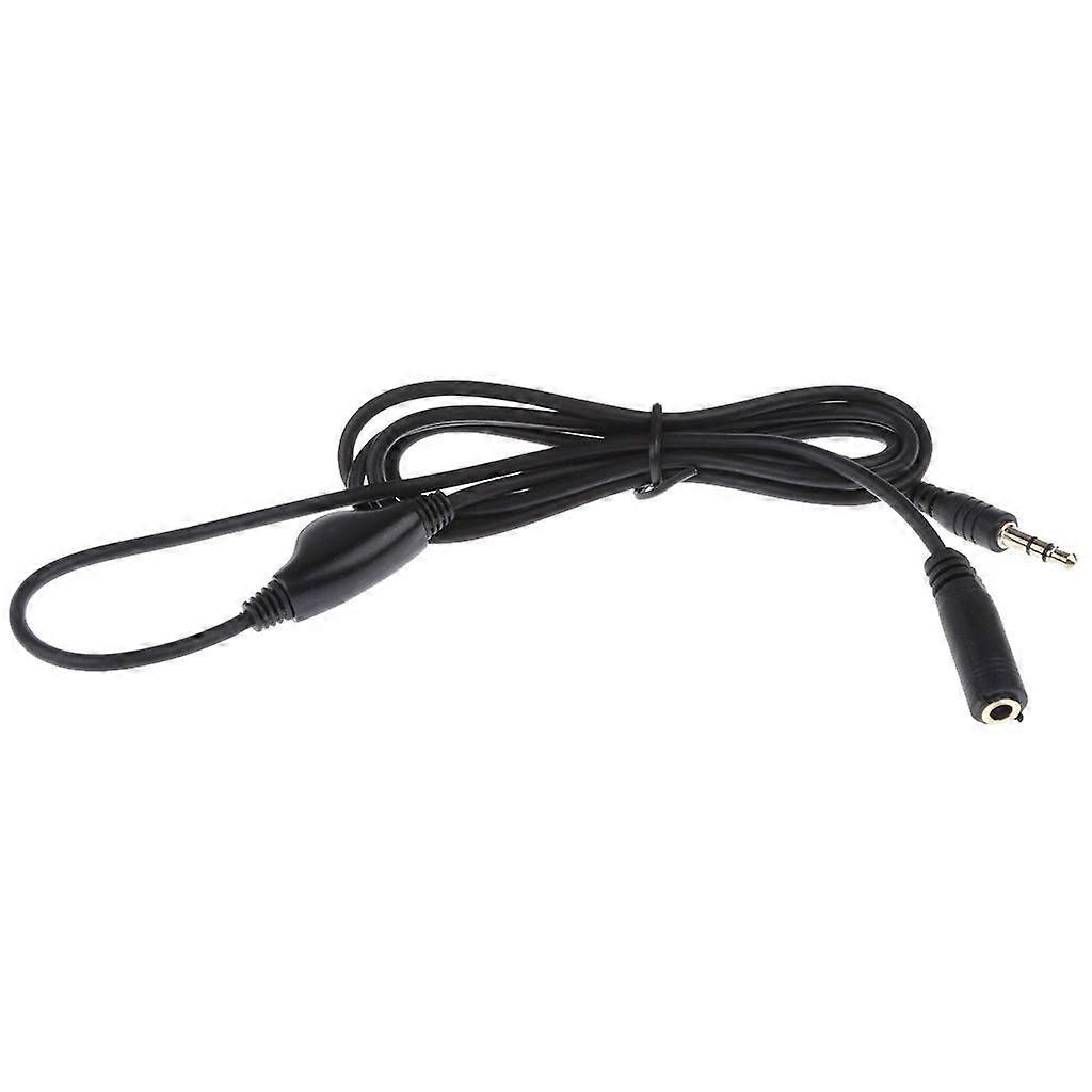 3.5mm Stereo Headphone Audio Extension Cable with Volume Control