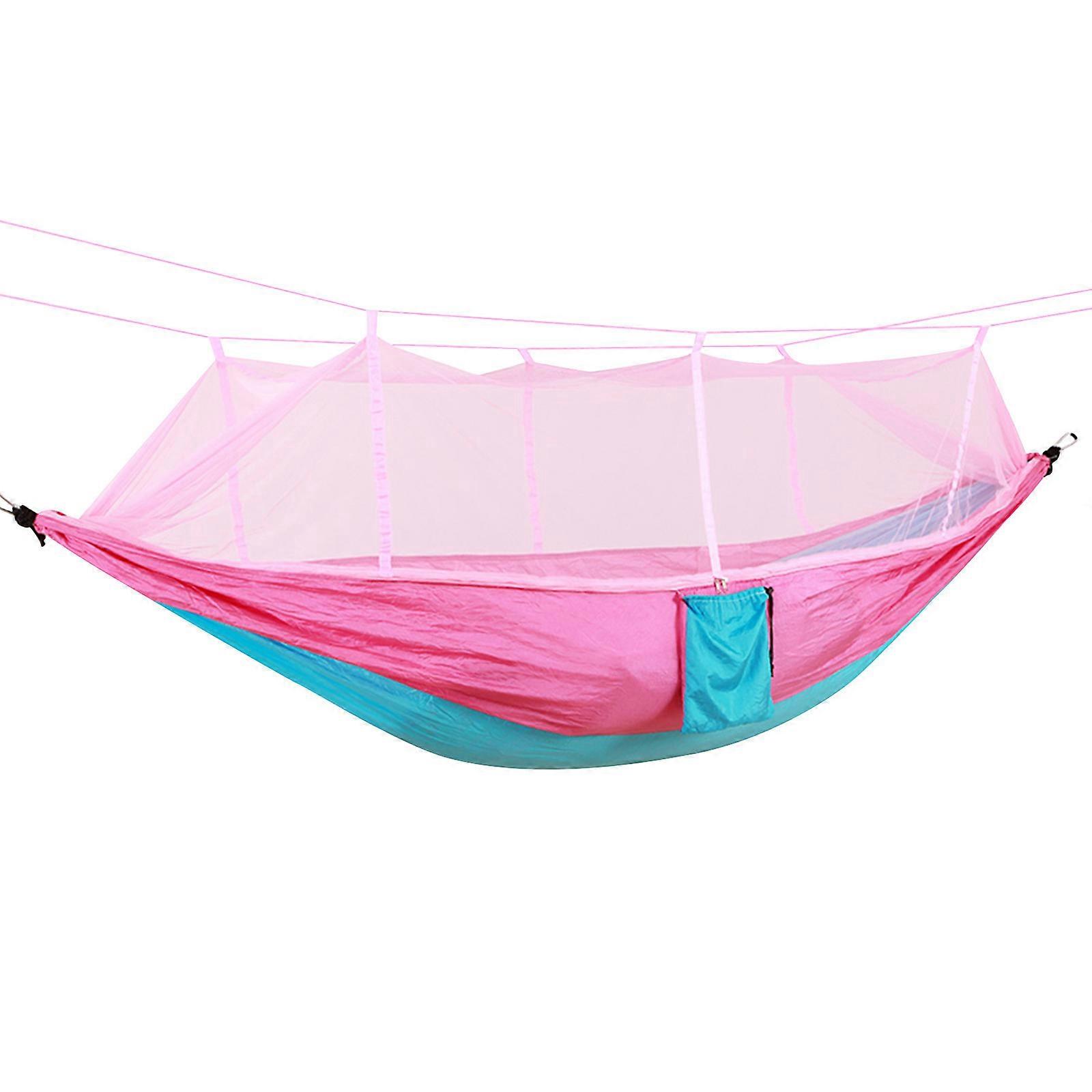 Outdoor Camping Double Green Sky Tent Hammocks With Mosquito Net