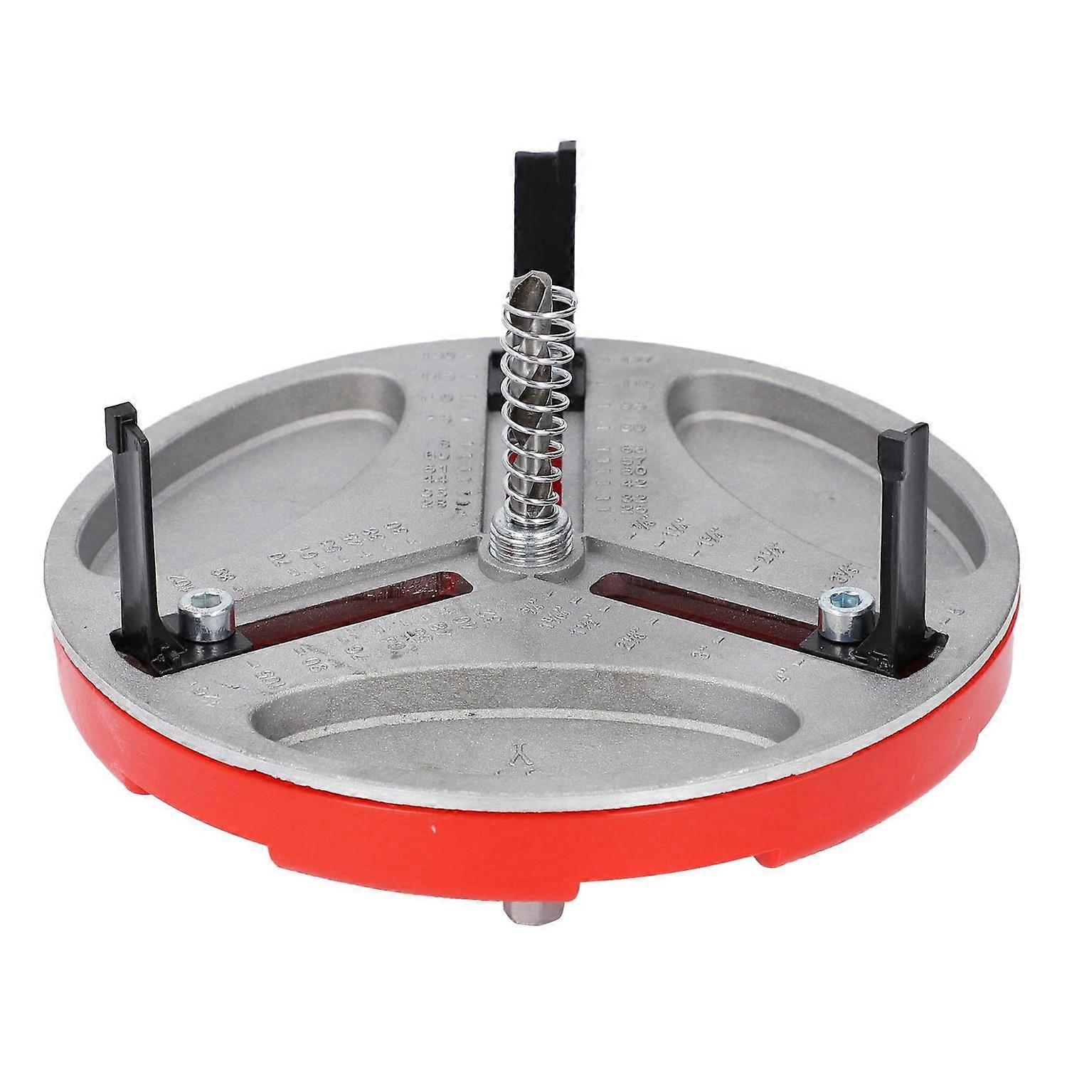 Adjustable Punching Saw Tool 25‑130mm 1/4‑5in Round Hole Opener with 6 Alloy Blades for Furniture Re