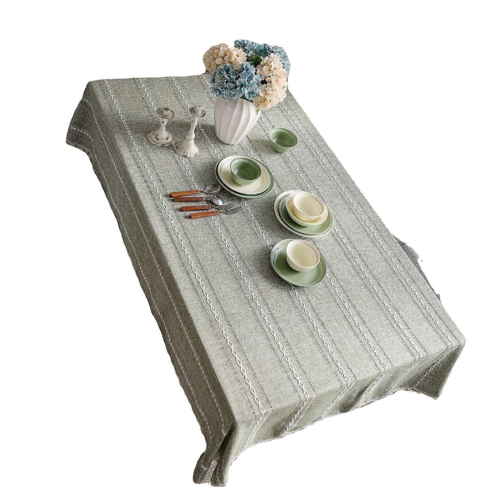 Cute Rectangular Table Cloth, Table Cloth 140 x 240CM, Table Cloth for Kitchen Cafe Dining Table