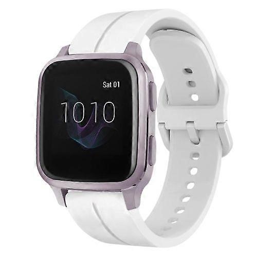 For Garmin Venu SQ 20mm Loop Silicone Watch Band