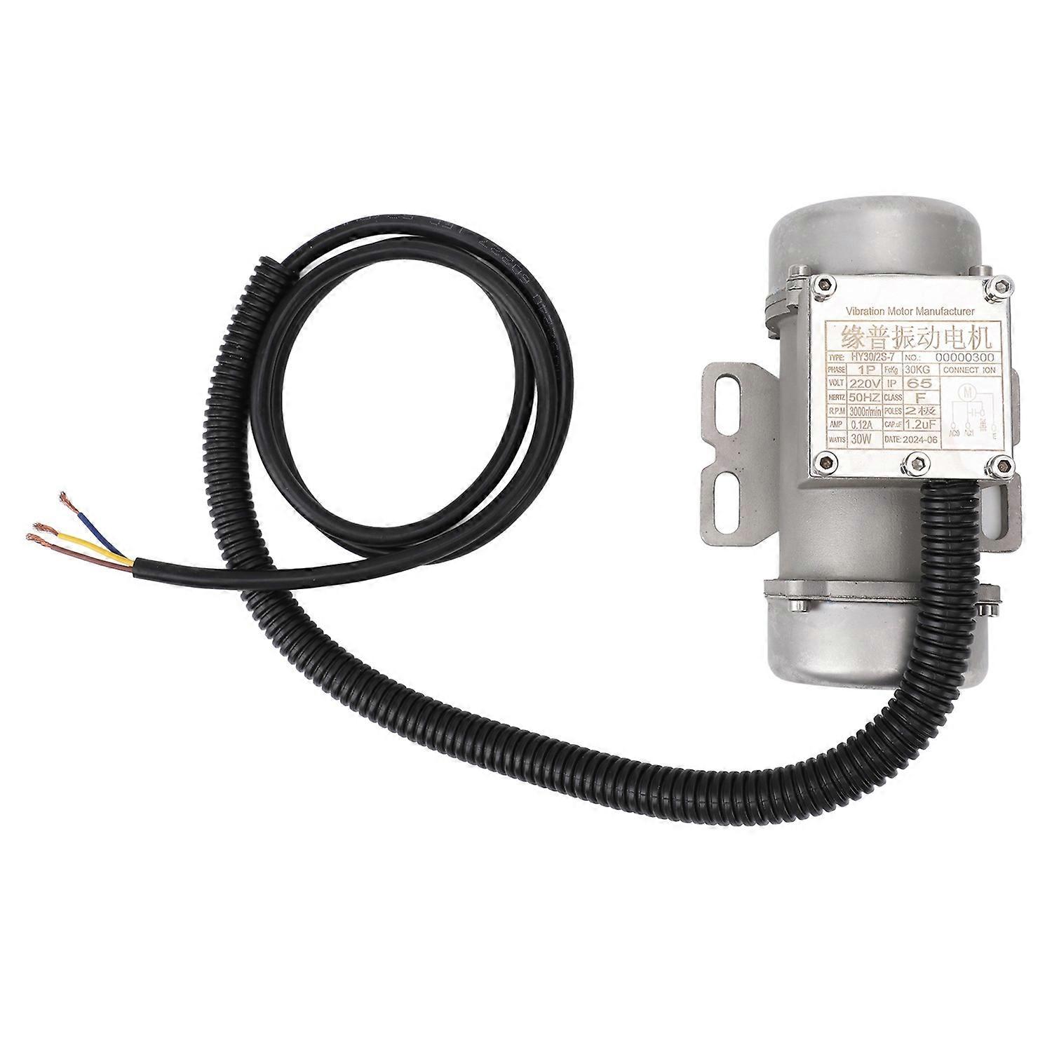 Concrete Vibration Motor 3000r/min Electric Concrete Vibrator Motor IP65 Rating for Sand Vibration T