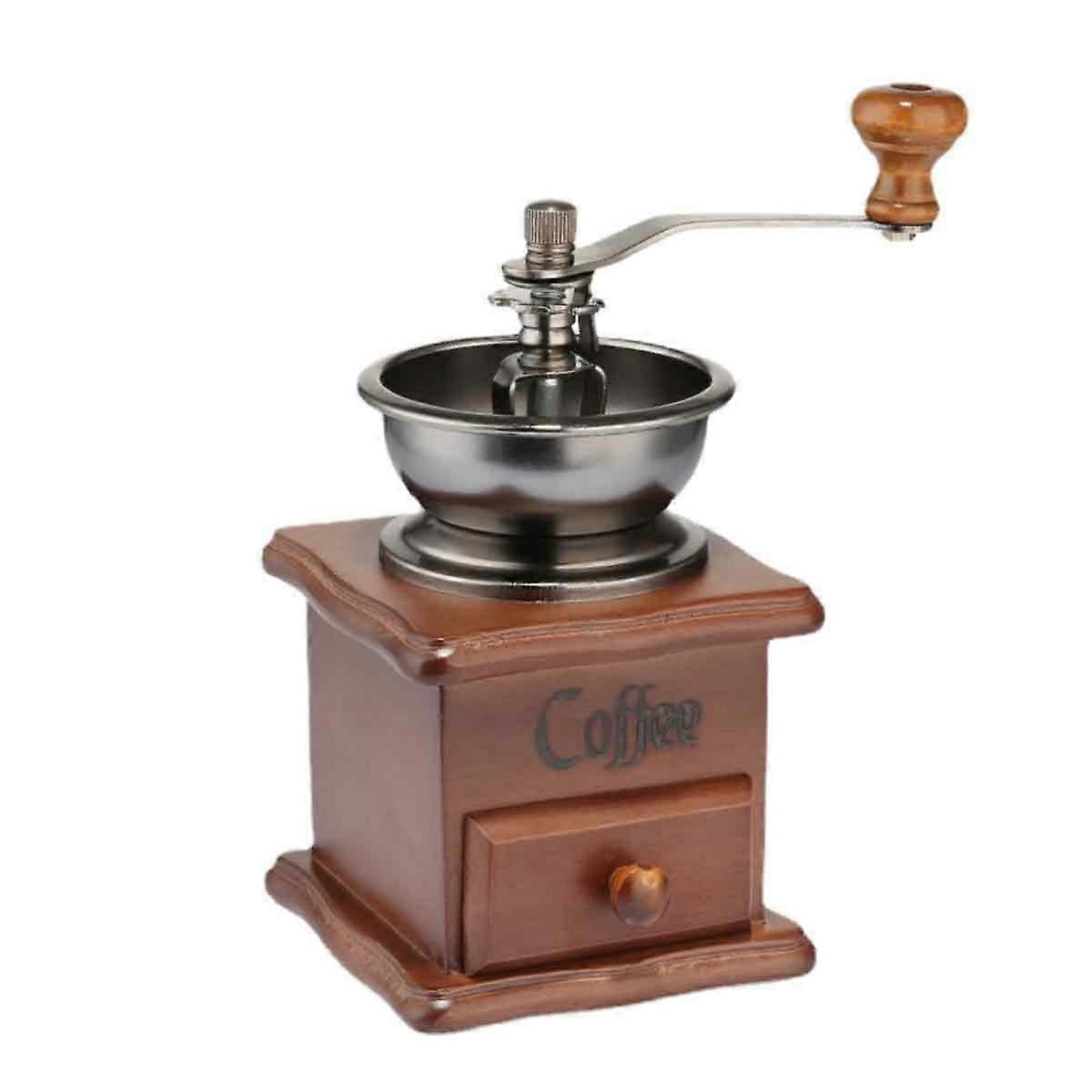 Ceramic Core Adjustable Vintage Manual Coffee Grinder