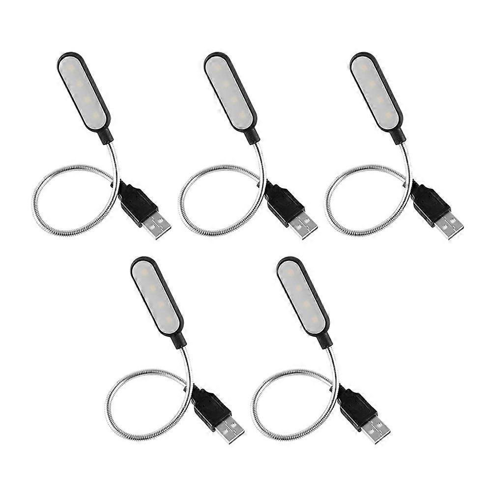 An Maher Multifunctional USB Laptop Lamp, Equipped with Flexible Gooseneck, Eye Protection LED Tech