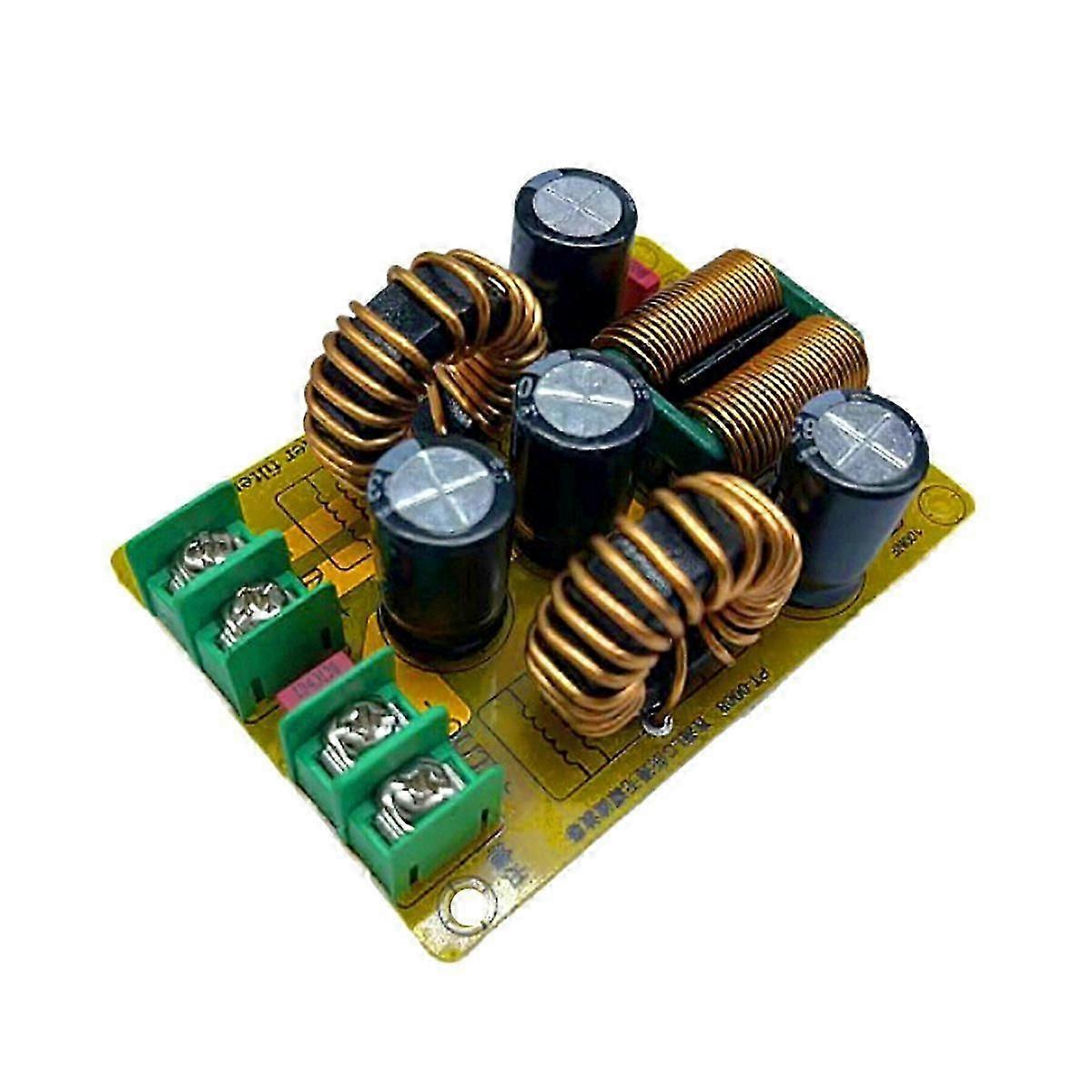 DC LC Lågpassfilter 20A EMI Eliminera elektromagnetisk störning DC-omkoppling POWER EMC Car Aud