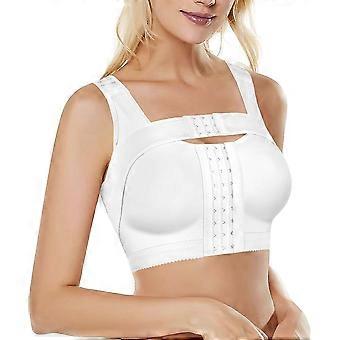 Fermeture post-opératoire pour femmes Bra Shaper, haut correcteur de posture avec S-3XL XX-Large Blanc