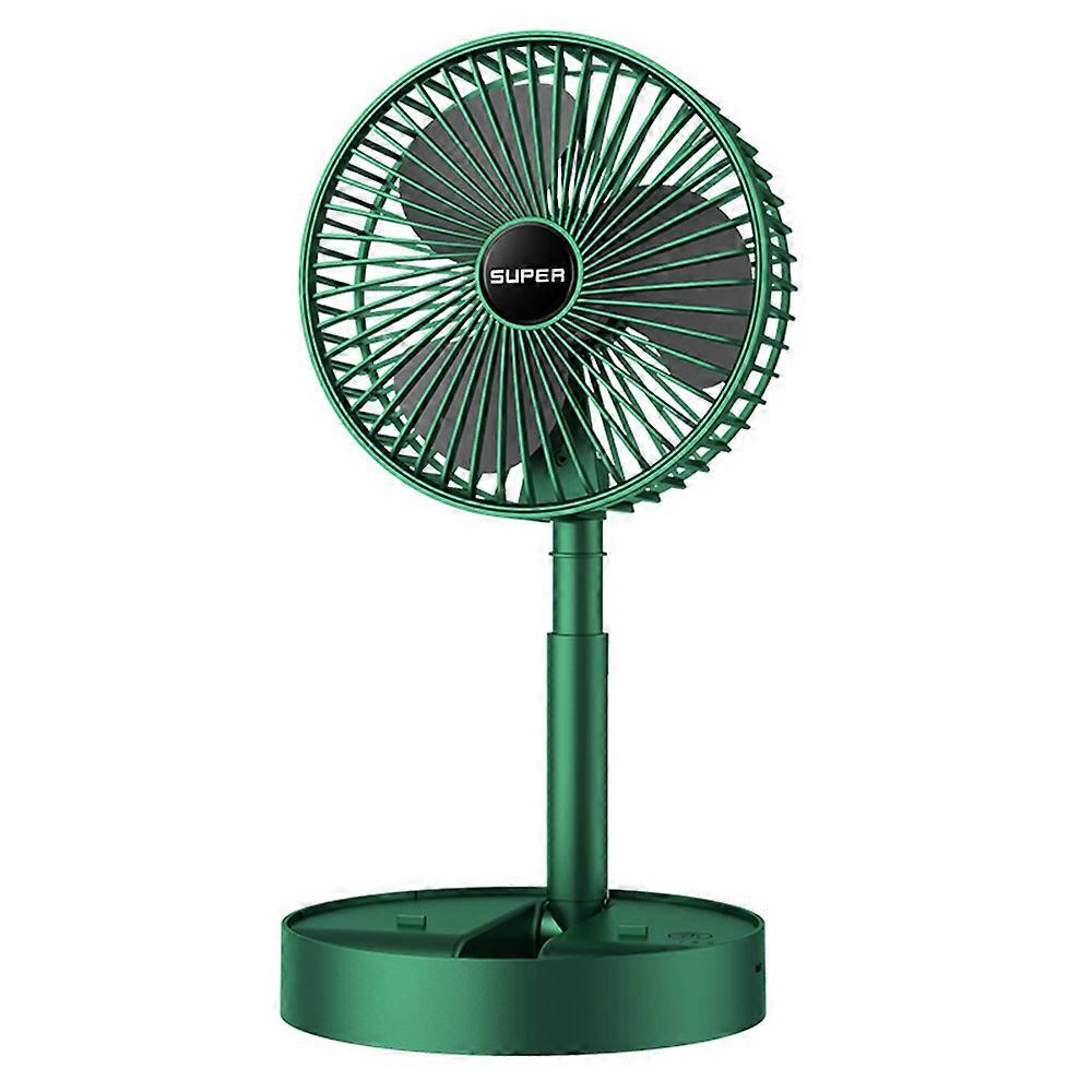 Folding Fan, Rechargeable, Adjustable Angle, Portable