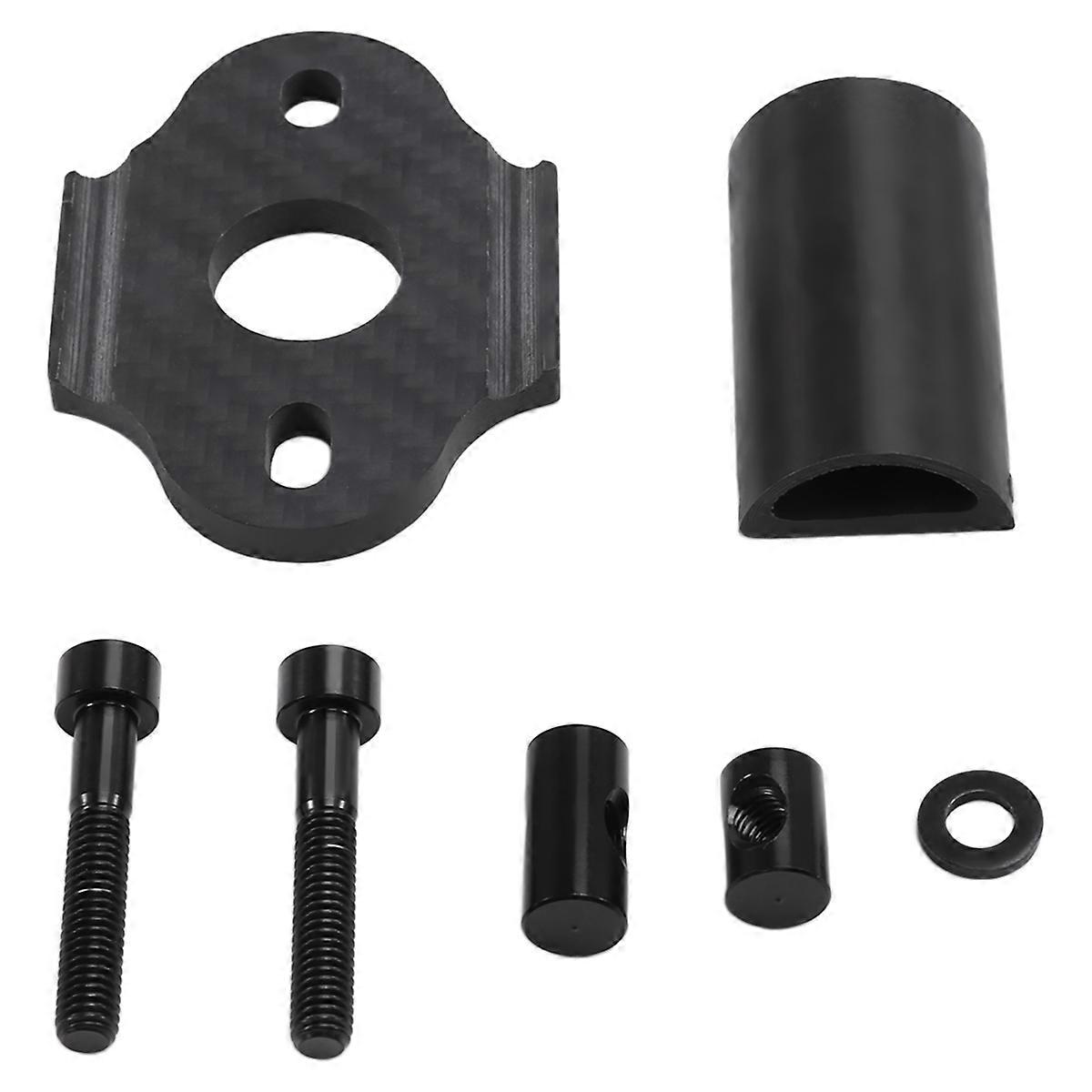 Bicycle Seatpost Top Cap with Screw for F12 Seatpost Clamps Black
