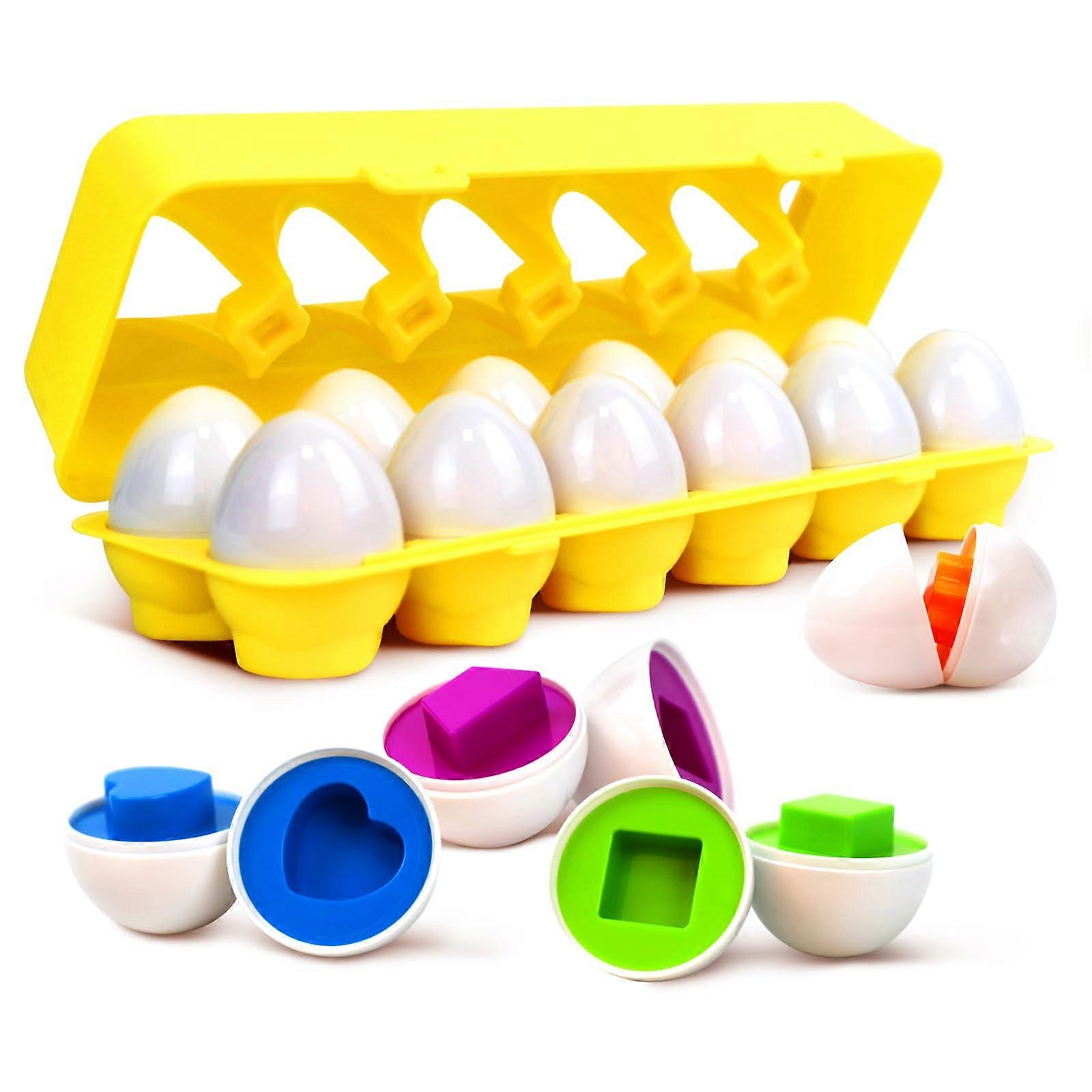 12-piece egg toy set Christmas for and Easter