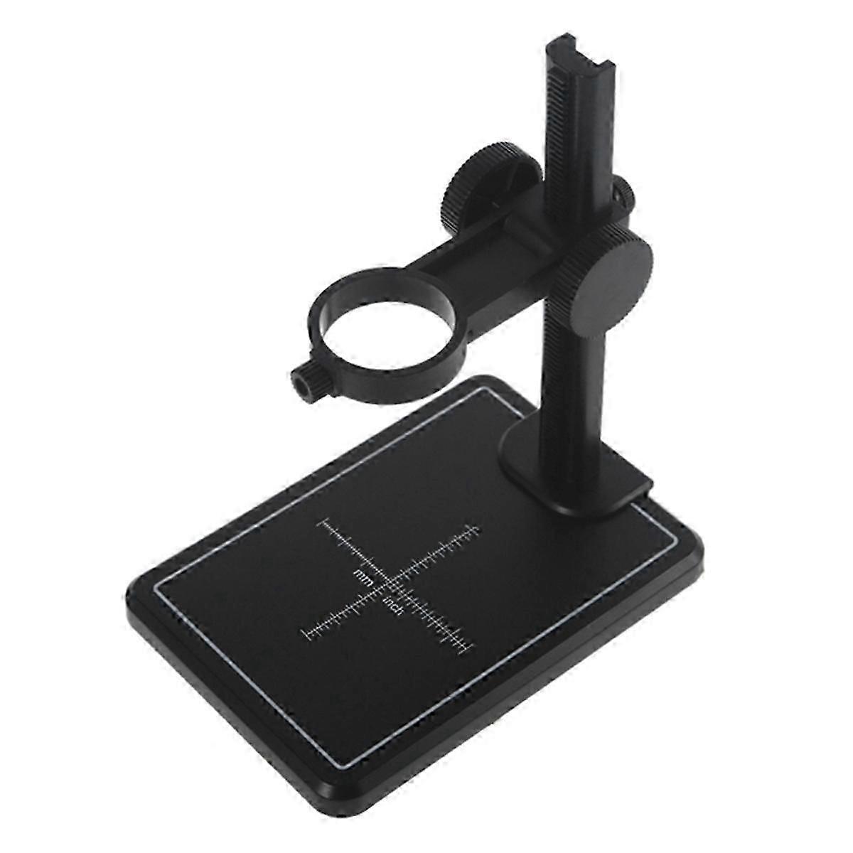 Microscope Stand with Scale Adjustable Stand Holder Bracket Large Base Microscope Endoscope Holder S