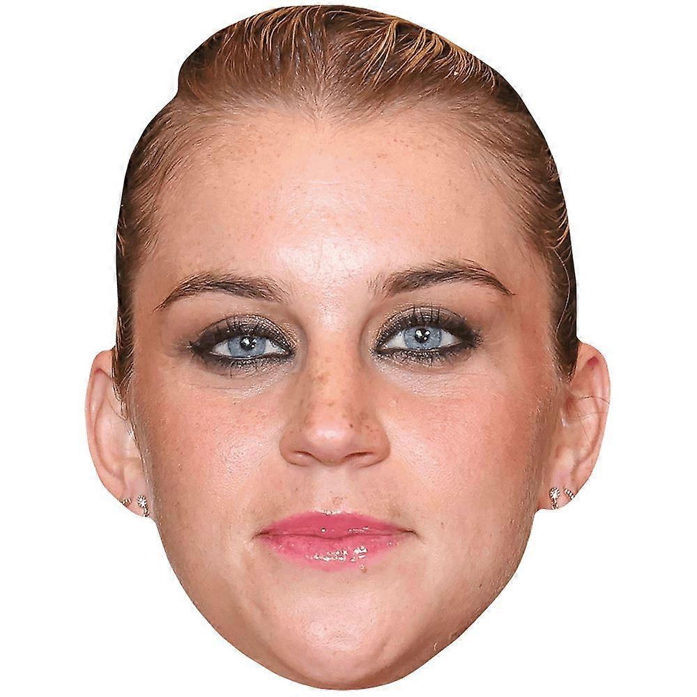 Alessia Russo (Makeup) Big Head. Larger than life mask.