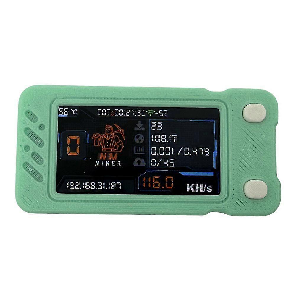 Upgraded Nerdminer 118KH/S BTC Solo Lottery Miner with Color Screen