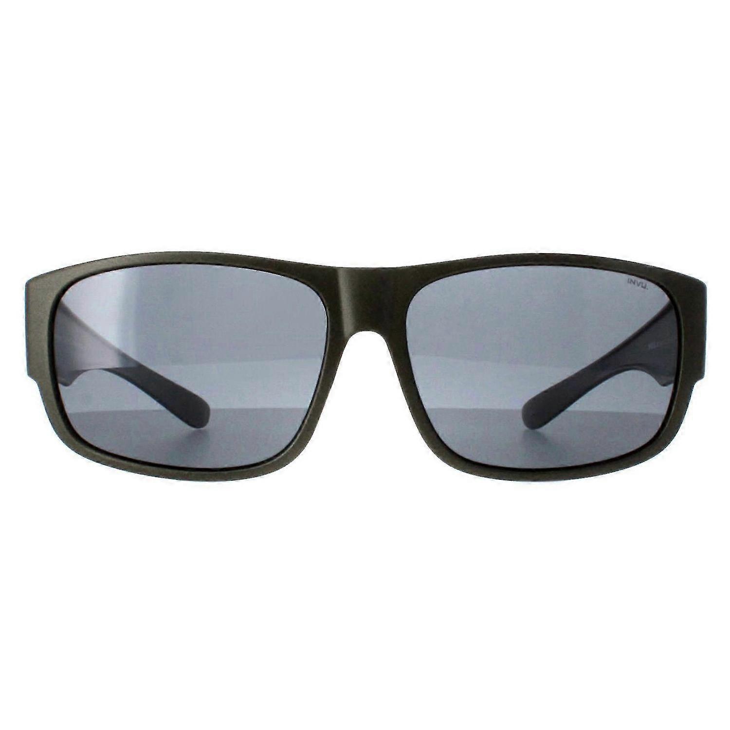 Sunglasses E2601 E Matte Olive Metallic Grey Polarized