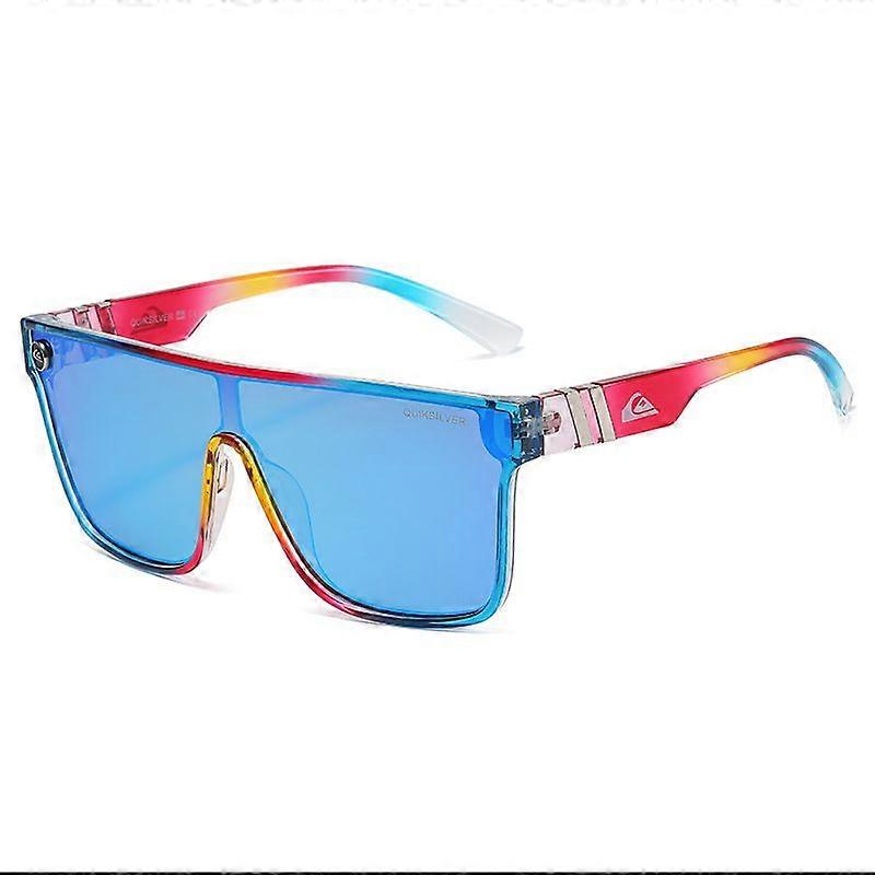 Fashion Sunglasses Oversized UV400 Flat Top Square Glasses for Men & Women10011