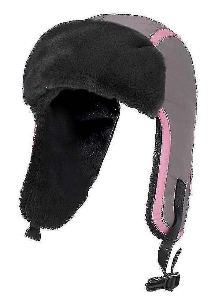 Kids Waterproof Winter Thermal Ski Trapper Hat