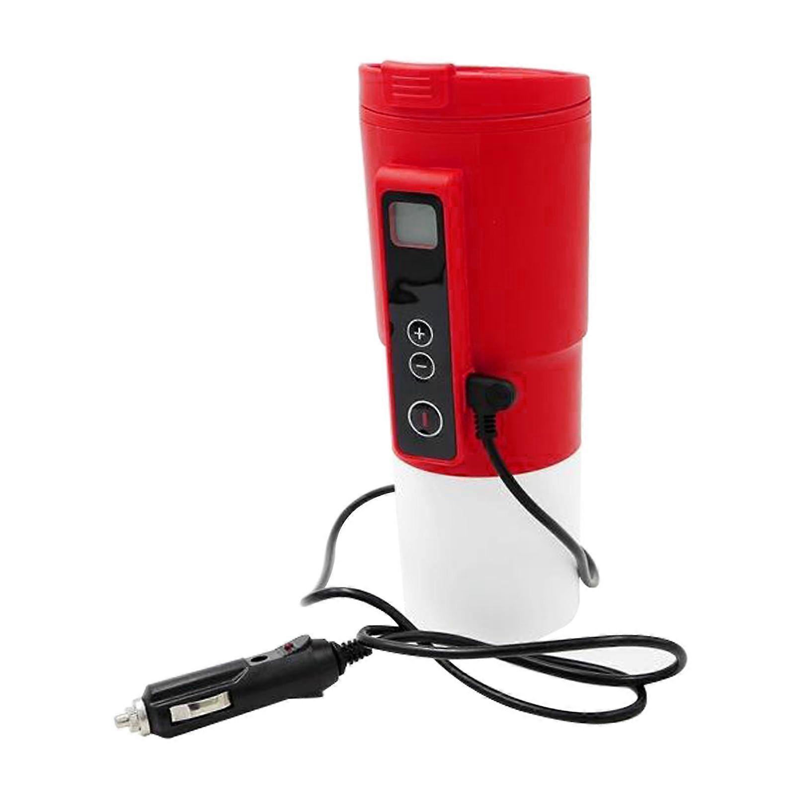coffee mugs heating coffee mug heated control Red