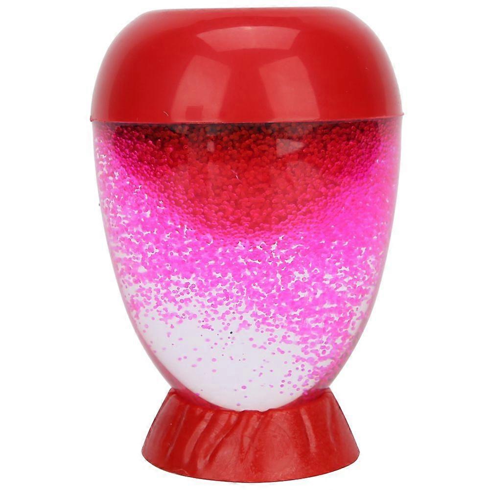 Unique Shape Sand Clock Decor with Base Home Table Ornament Children Birthday Gift