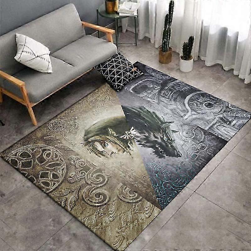 Protišmykové detské koberce na ihrisko pre výzdobu obývacej izby s kobercom Zelda Carpet Home Soft Floor Mat