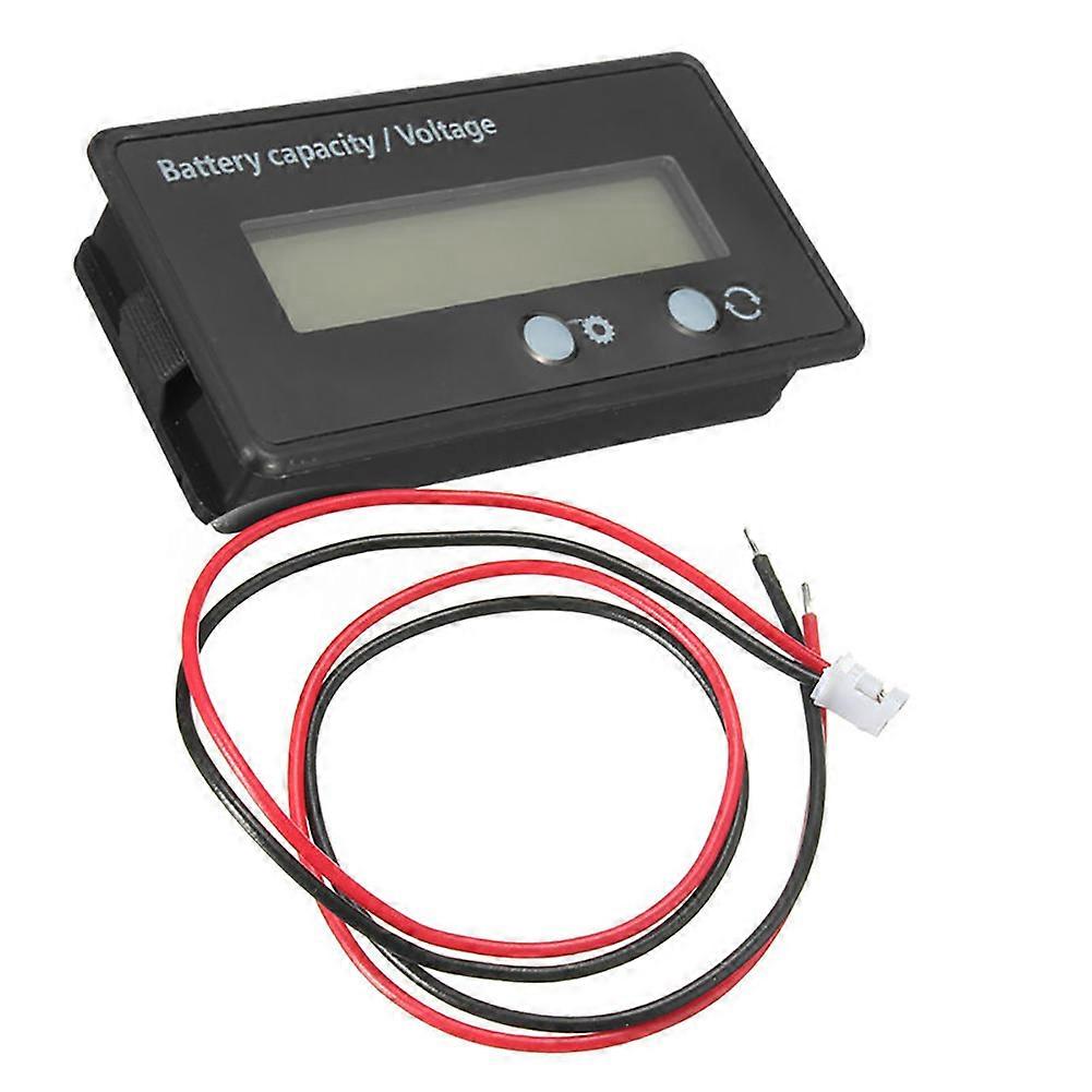 Multifunction Battery Capacity Tester Digital Display Voltage Meter with LCD Display Backlit
