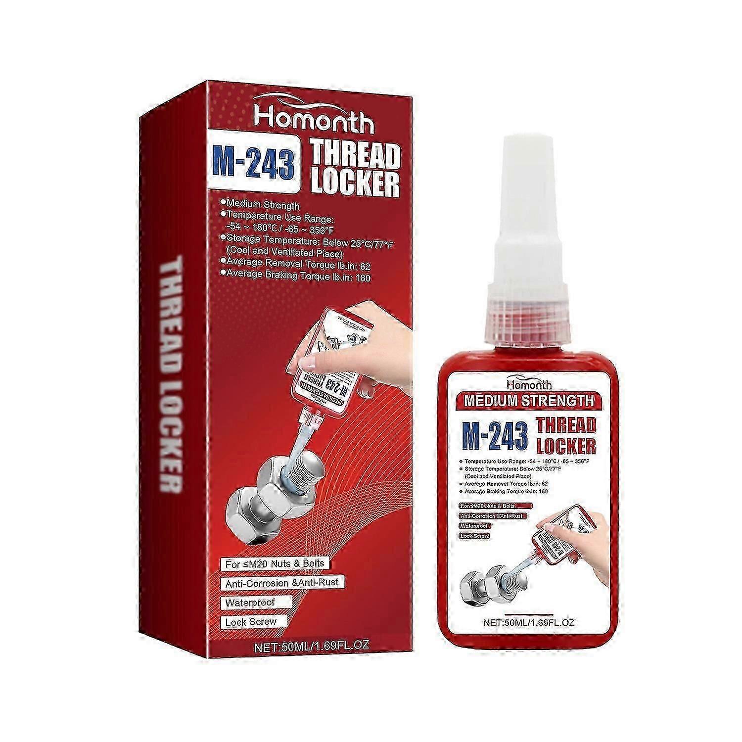 Homonth Automotive Thread Lock Sealant Automotive Special Anti-Thread Lock Nut Bolt Rust Sealant