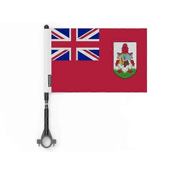 Flag - Bermuda - 10 pieces - 14 x 21 cm - Polyester - Double-sided print