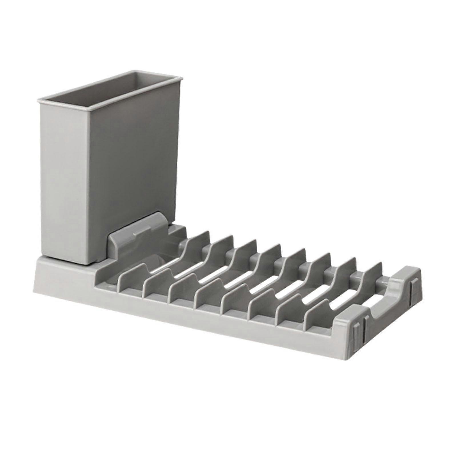 Dish Drying Rack,Kitchen Rack,Space Saving,Foldable Cutlery Holder Decoration