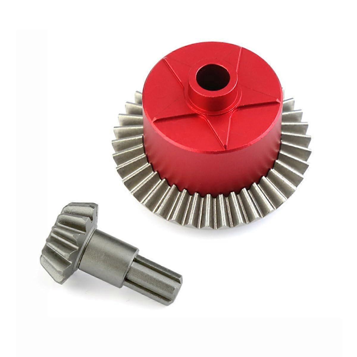 Metal Differential Diff RC Replacement Upgraded Parts for ARRMA 1/8 1/10 Granite Senton Kraton Vorteks RC Car, Red Red Diff