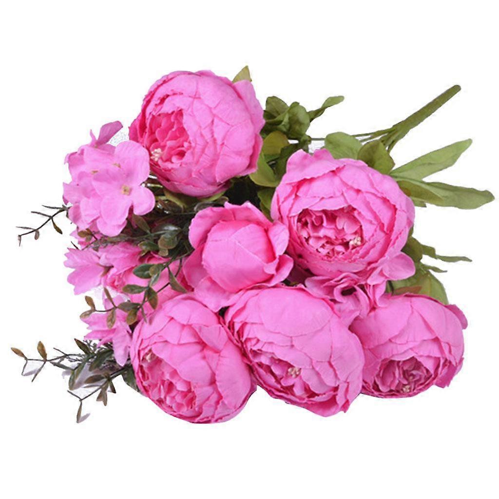 Bouquet Artificial Wedding Simulation Flowers 3 Colors Available