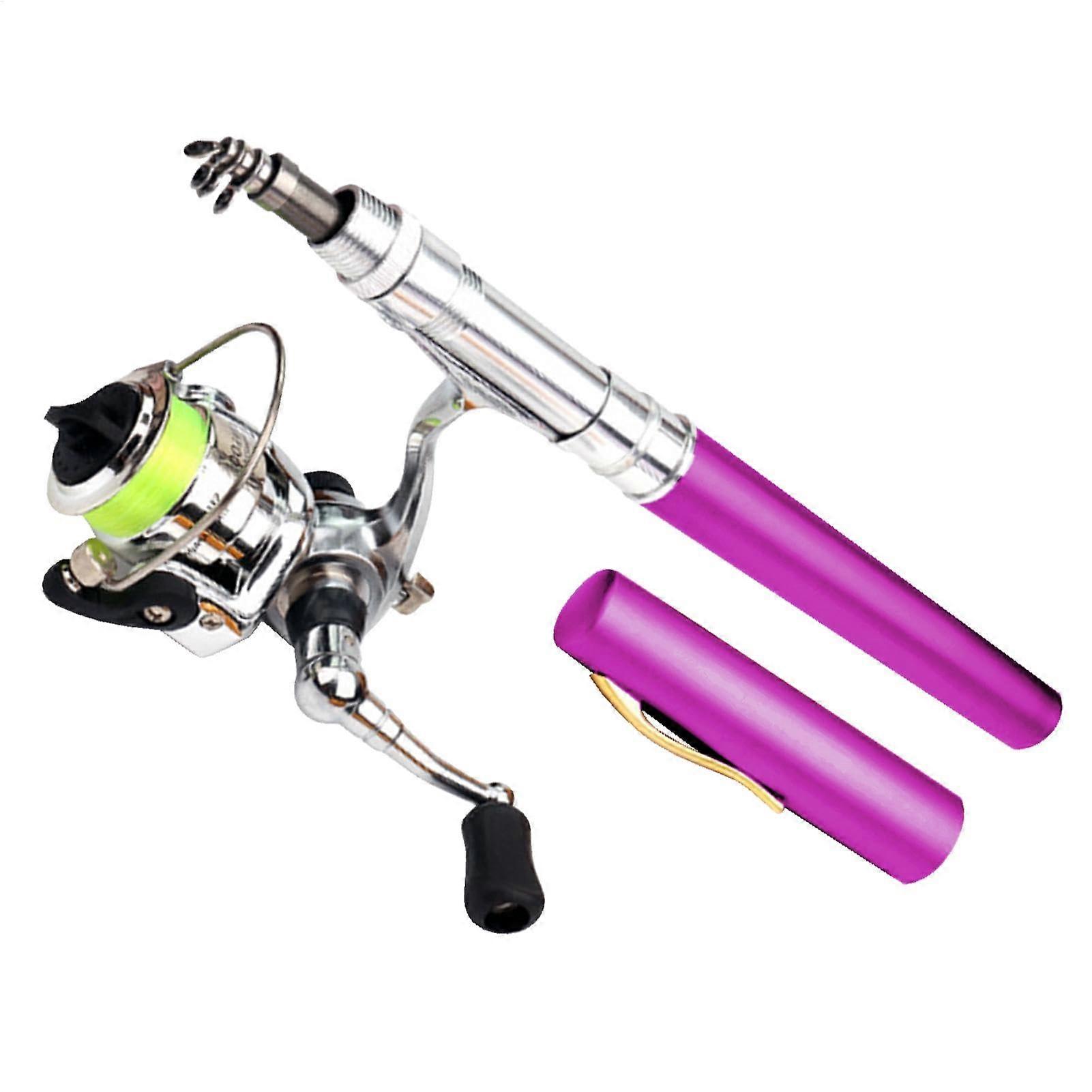 Pocket Combination Fishing Rod, Miniature Telescopic Travel Fishing Rod, Crappie Fishing Rod