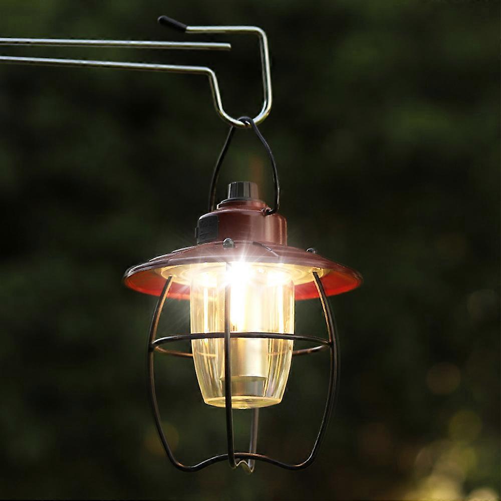 USB Rechargeable Camping Lantern 2000mAh 7.1in Black Green Red