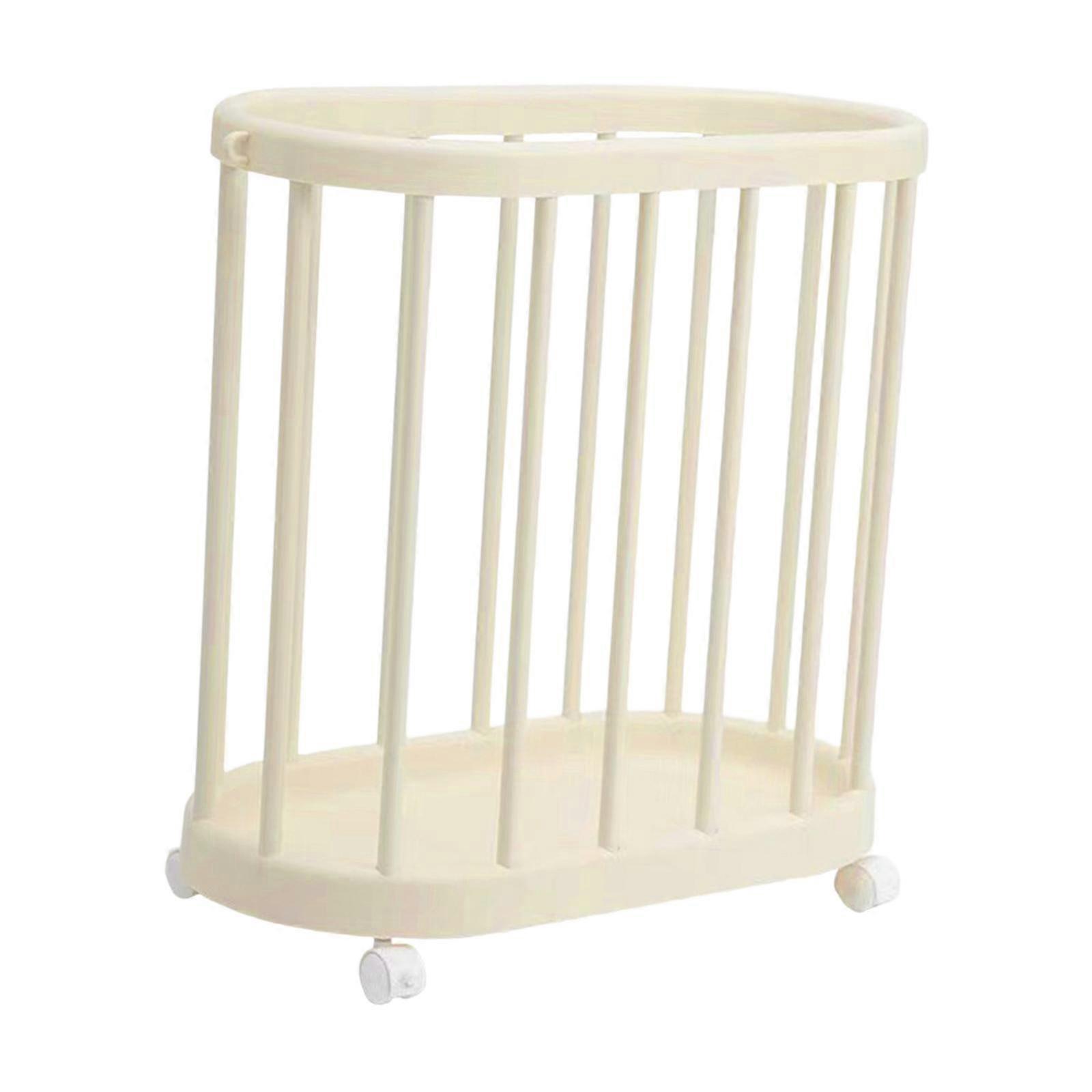 Laundry Basket Cart Storage Container, Multifunctional Portable Laundry Hamper