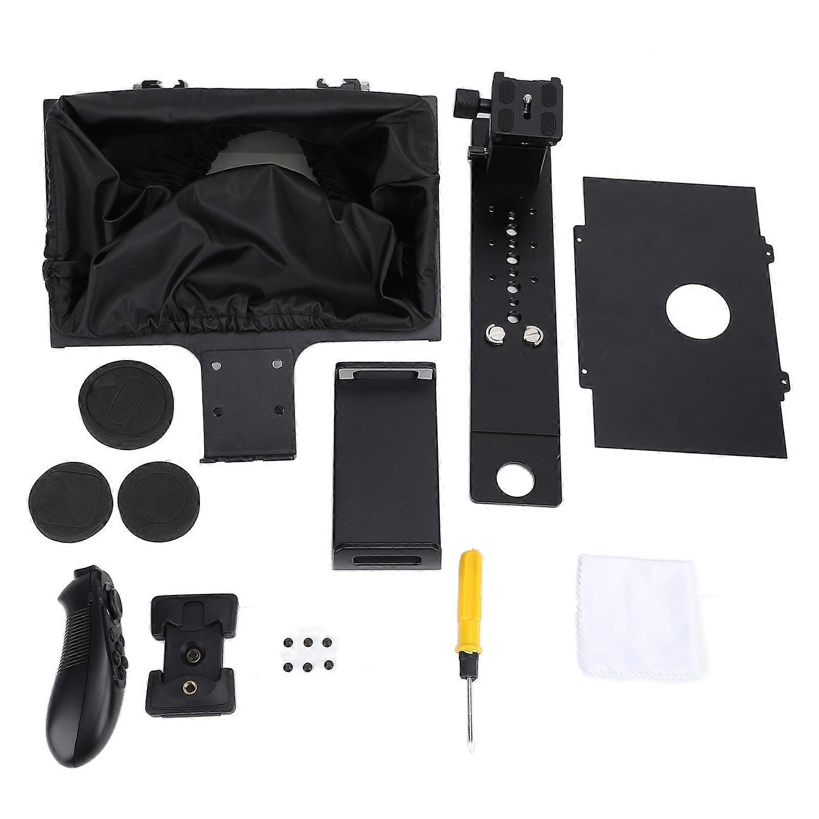 FEELWORLD TP13A 14" Teleprompter with Remote Control for DSLR & Smartphone Streaming