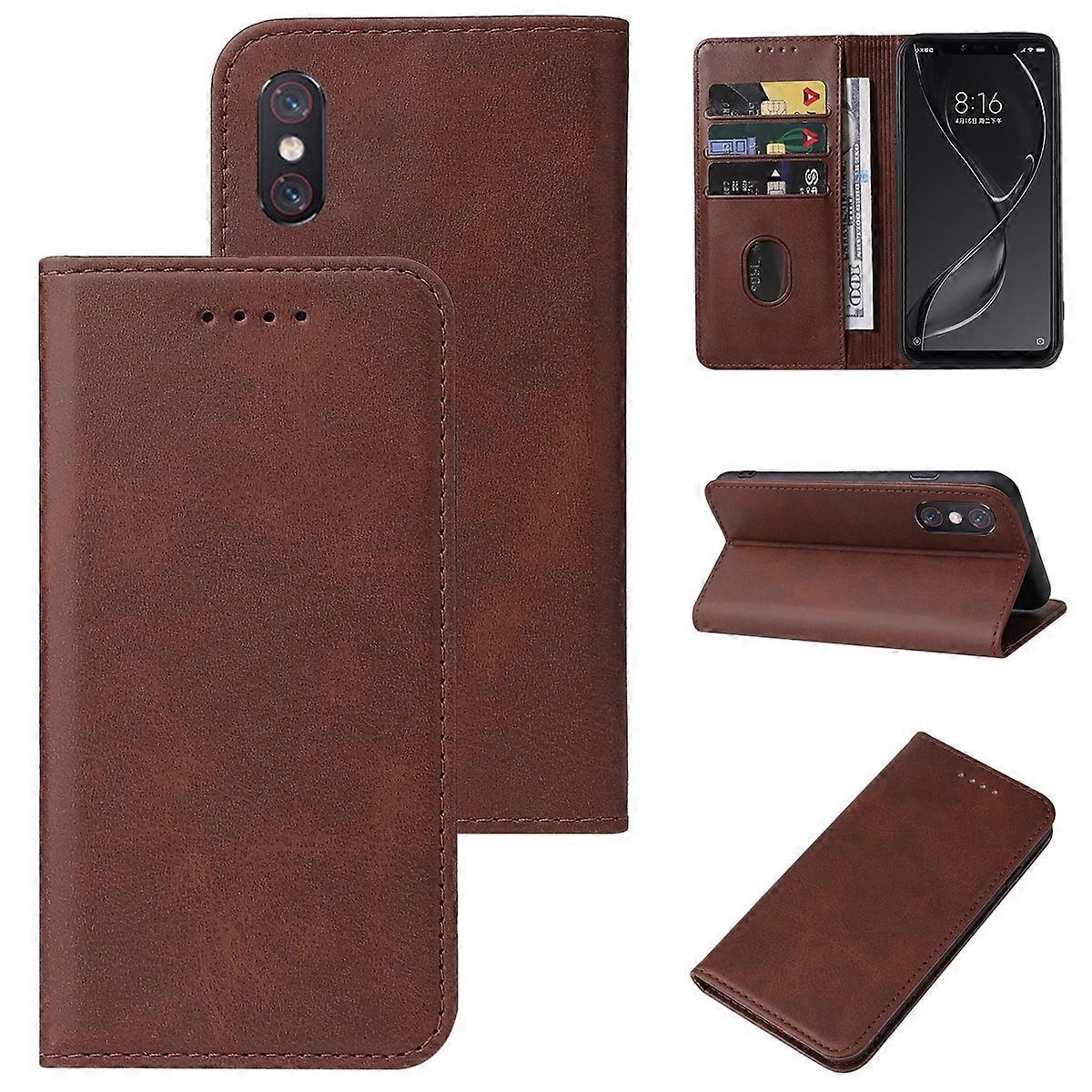 For Xiaomi Mi 8 Explorer Magnetic Closure Leather Phone Case