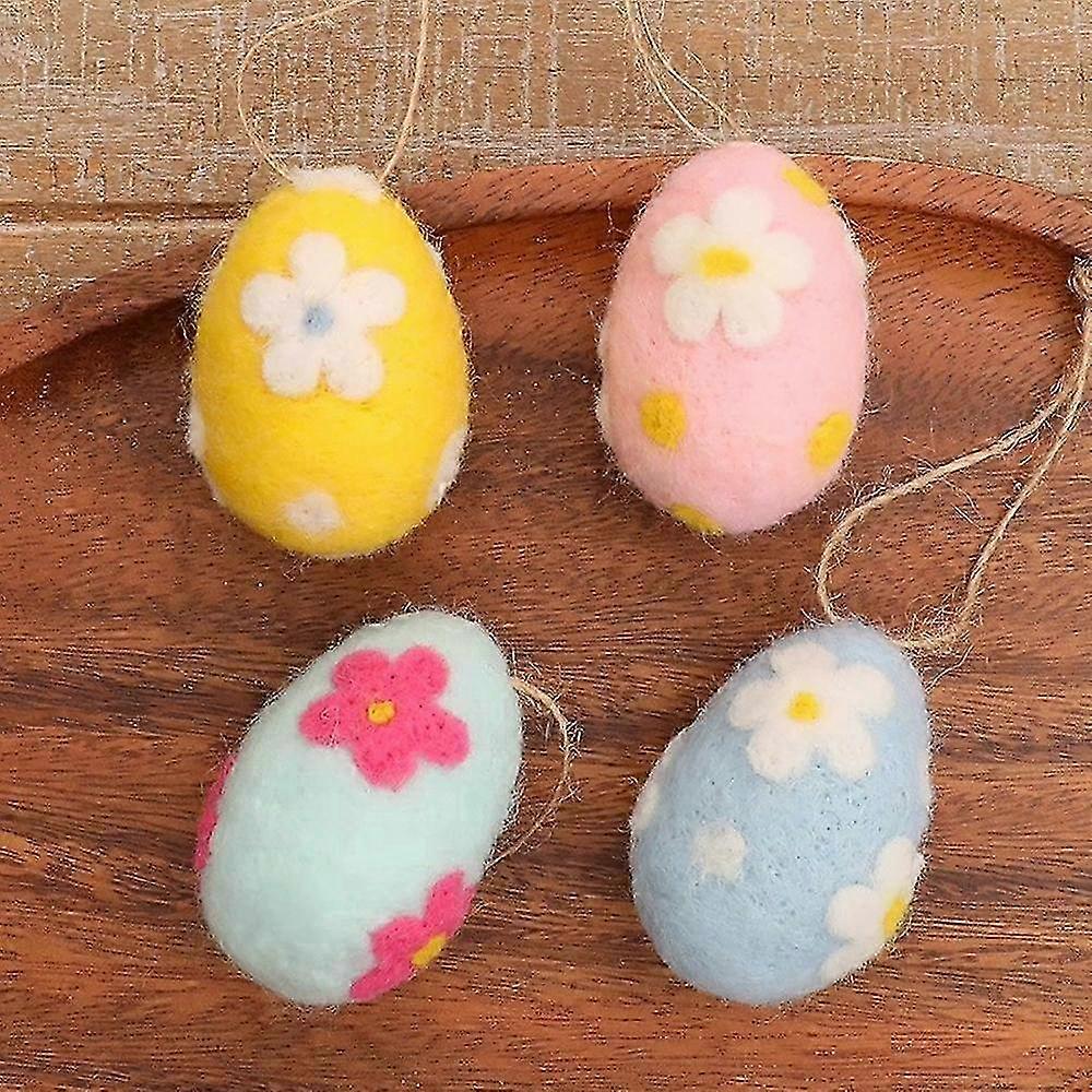 2025 Surprise Easter Egg from Wool Felt Cute Easter Gifts for Home Decor