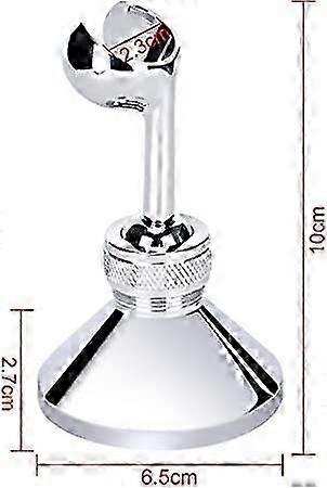 360° Adjustable Wall Mount for Shower Head or Handheld Shower