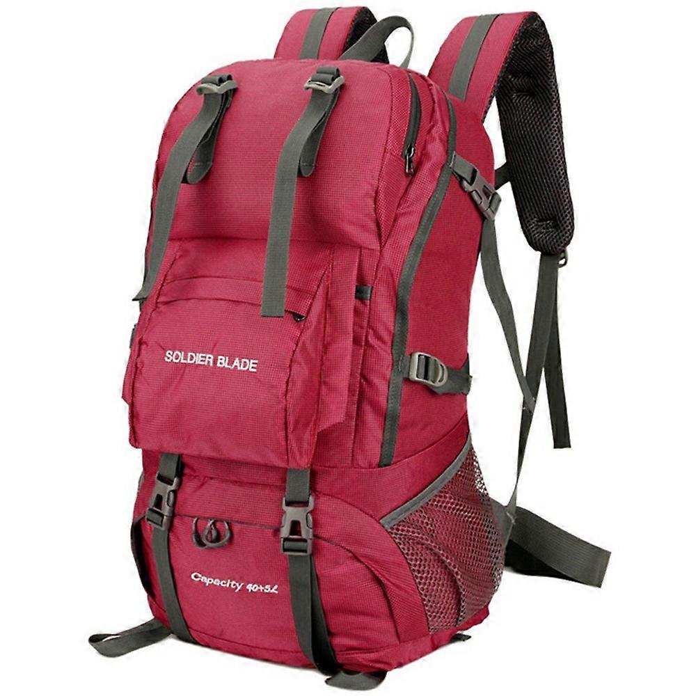 SOLDIER BLADE DF8812 24インチアウトドアハイキングバックパック防水ナイロンキャンプデイパックシューズ付き