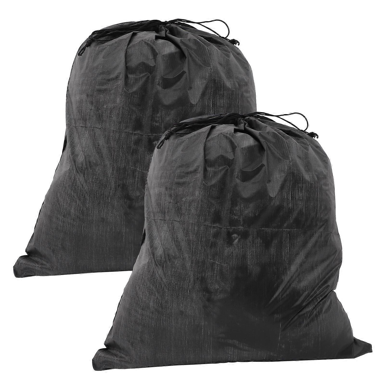 Portable Reptile Carrier Bag for Small Pets – Comfortable & Safe Travel Pouch for Lizards, Snakes – 2pcs Medium Black
