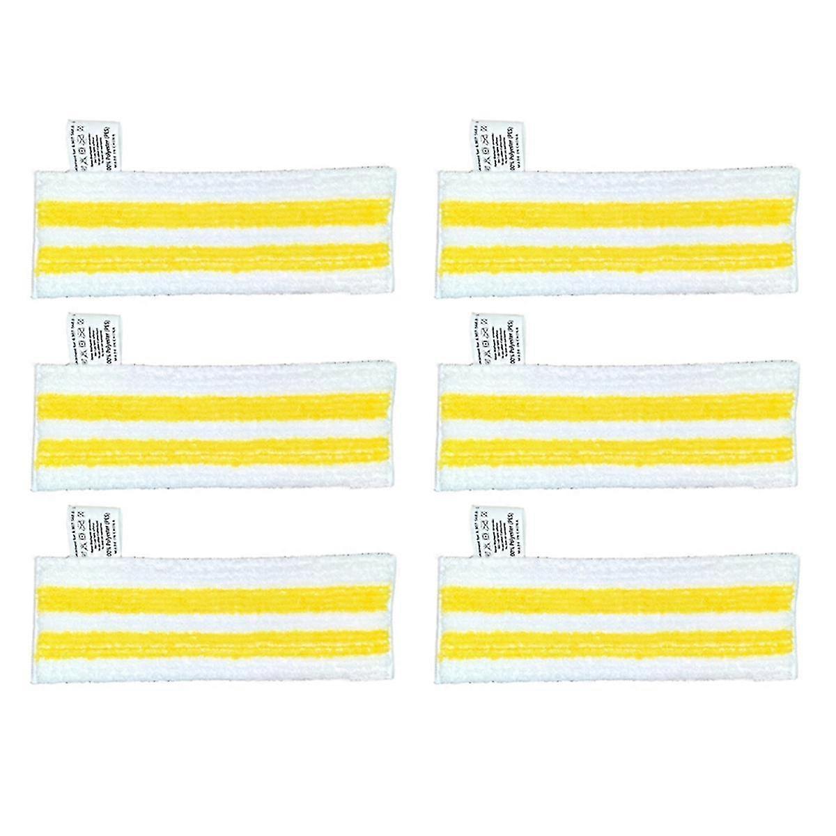 6Pcs Steam Mop Cloth for Karcher Easyfix Sc2 Sc3 Sc4 Sc5 - Replacement Pads for Steam Cleaner