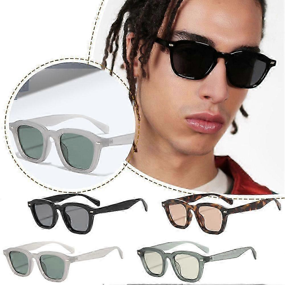 Retro Square Frame Sunglasses