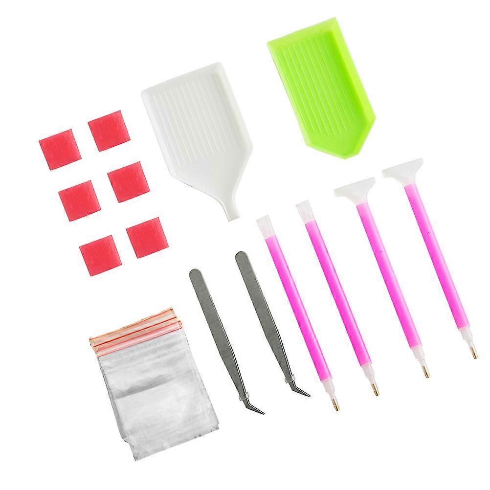 Beads Painting Embroidery Set Diy Projects Artists Bead Trays Assorted Color 24Pcs