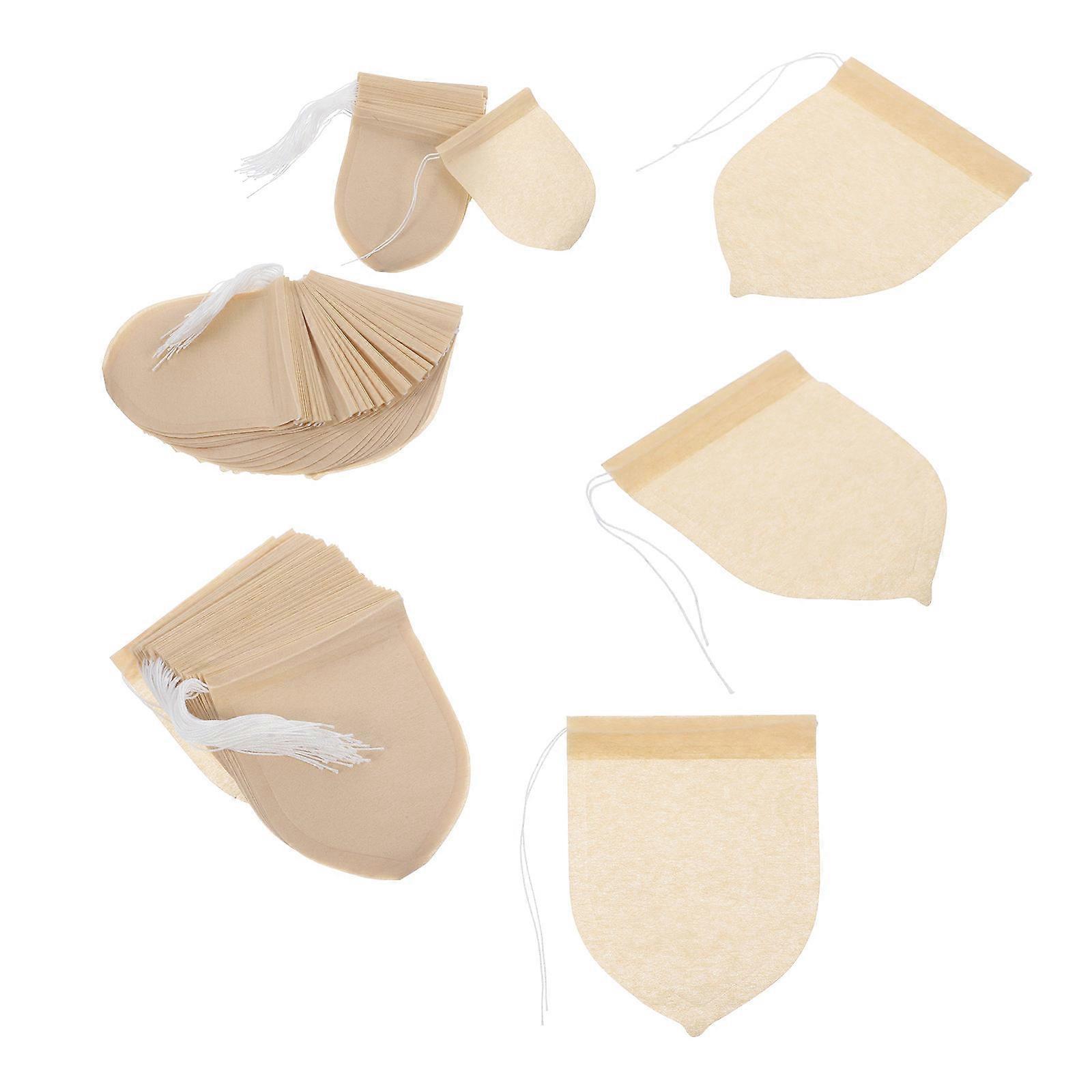 Tea Infuser Bags Small Sized Filter Bags Cooking Occasion Coffee Filtration General Users 100Pcs