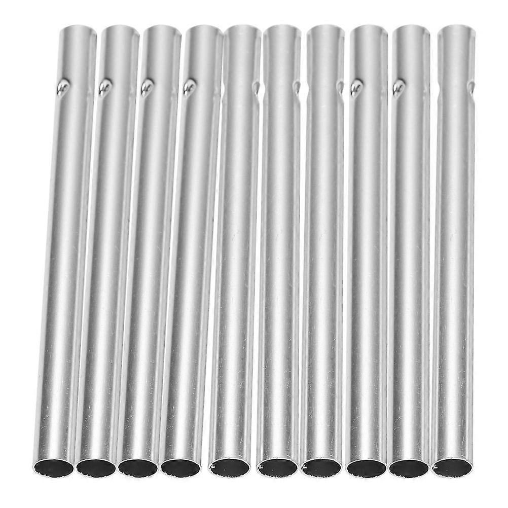 Wind Chime Tubes For Crafts Relaxation Diy Wind Chime Supplies Courtyard Garden Yard Park Porch 10Pcs
