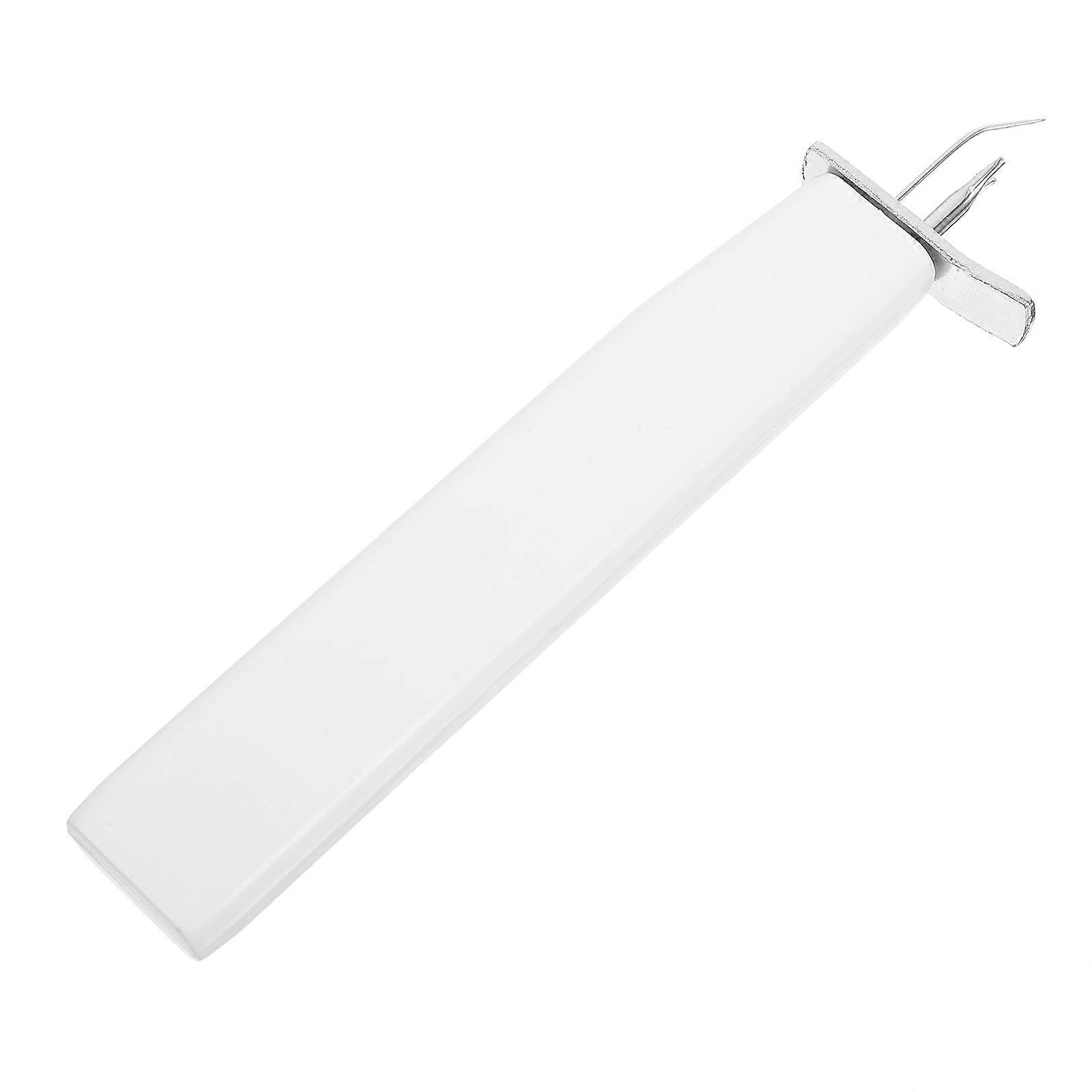 Bead Knotter Tool Knot Tool Bead String Guide For DIY Projects Jewelry Making 14.30X3.30X1.00CM Metal Precise Placement 1Pcs