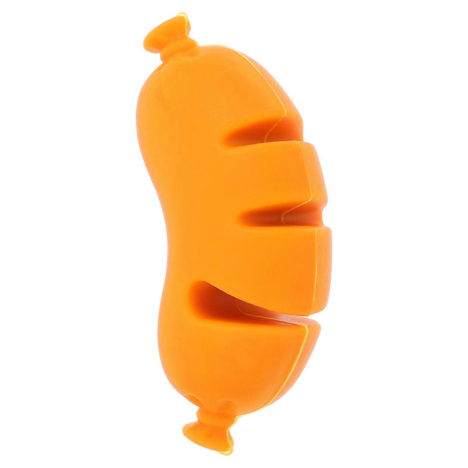 Cute Pot Lid Lifter Silicone Clip Shape Frying And Porridge Cooking Home Cooks Accessory 2Pcs