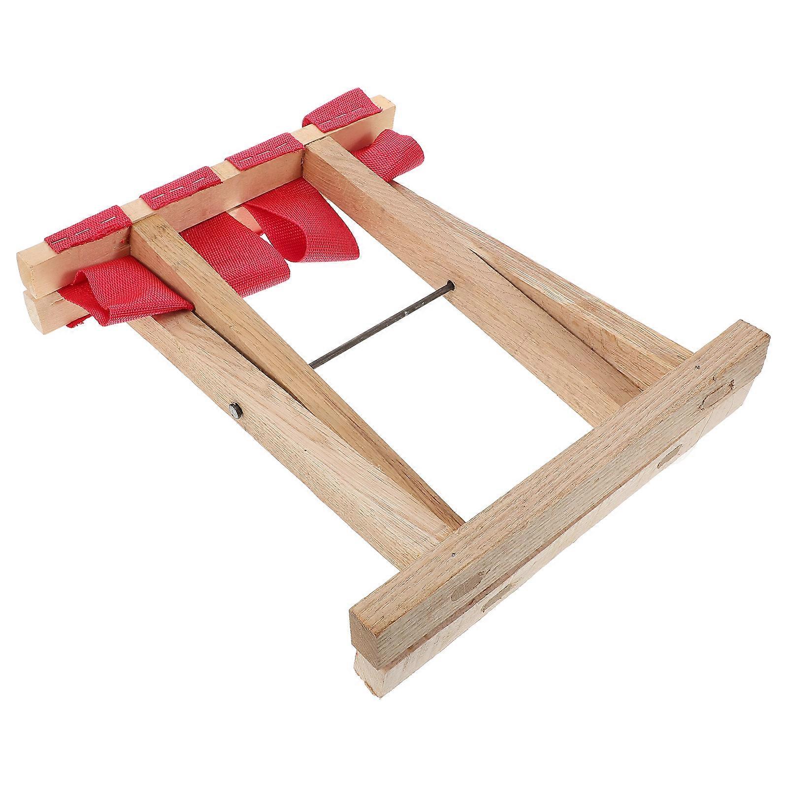 Small Foldable Bench Folding Chair Camping Fishing 1Set