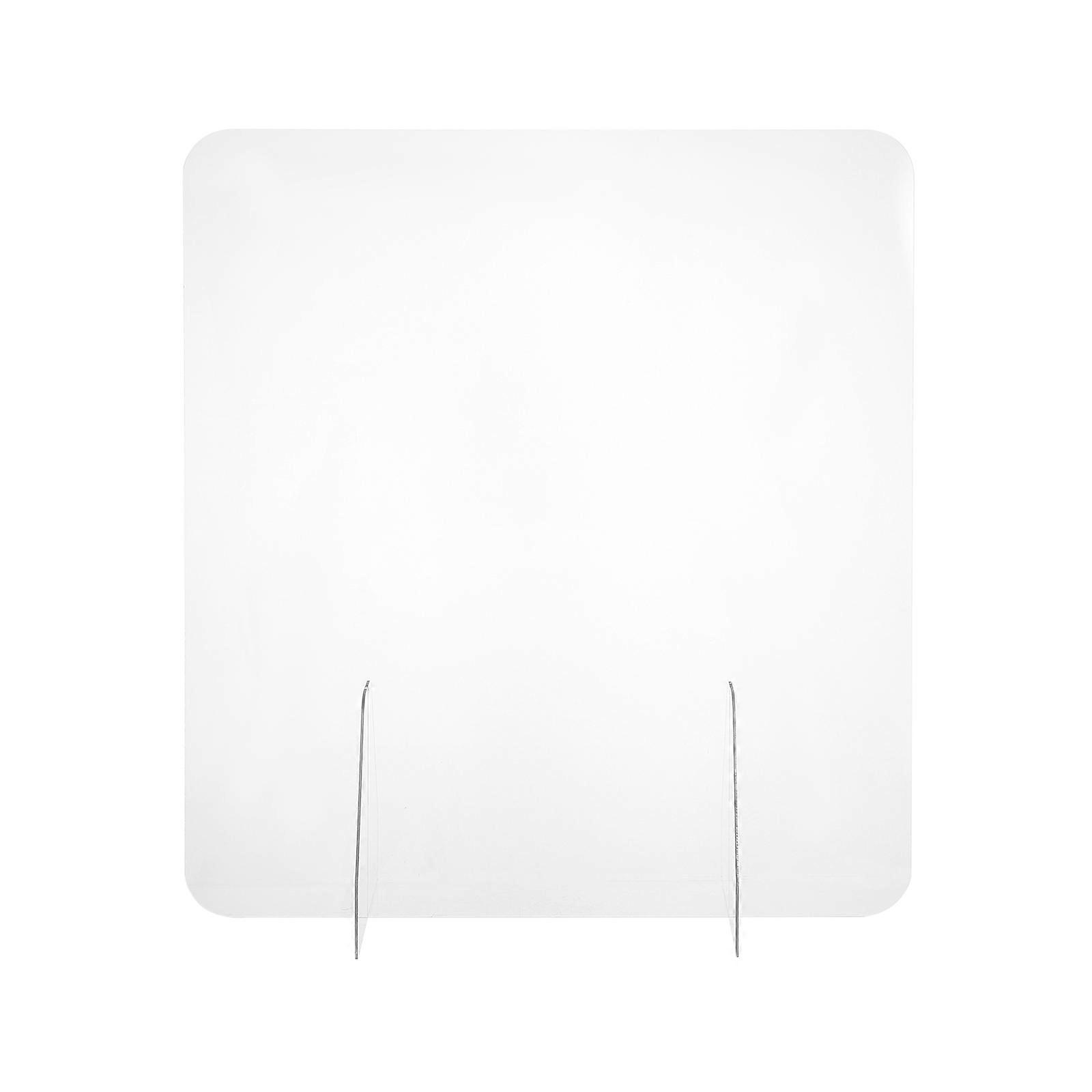 לוח הפרדה שקוף עיטוש מגן מגן מחסום בית ספר קפיטריה שימוש 19.7X17.7X0.1 אינץ' 1 יחידות