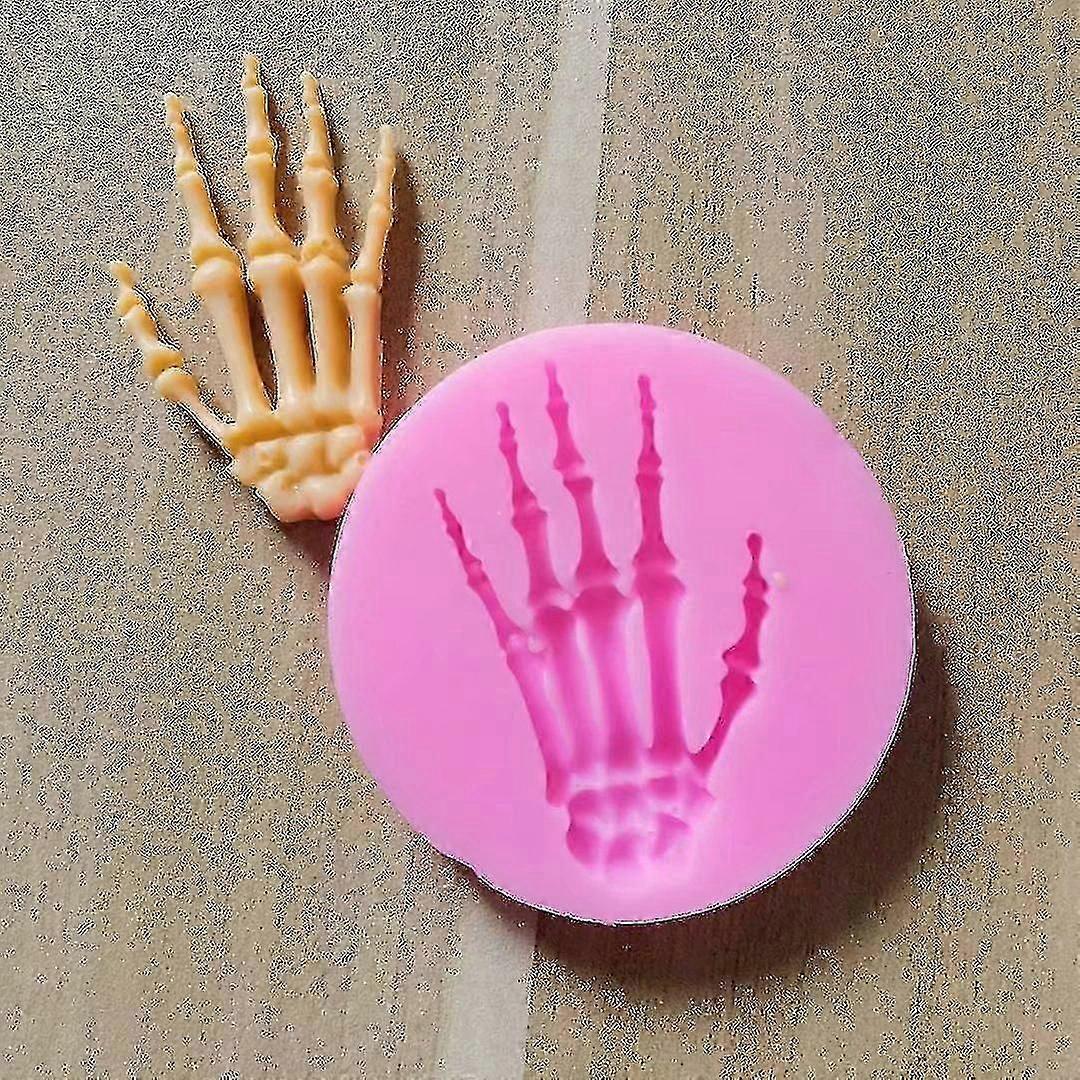 ハロウィーンカボチャの頭蓋骨と他のモデリングシリコーンモールドフォンダンチョコレートDiyベーキングカスタム金型